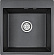 Мойка кухонная Paulmark Praktisch PM105152-BL черный