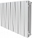 Радиатор биметаллический Royal Thermo Piano Forte 500 bianco traffico 12 секций, белый